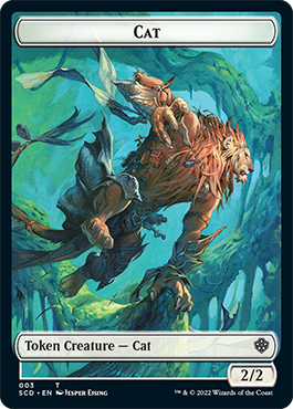 Insect // Cat Double-Sided Token [Starter Commander Decks] | Sanctuary Gaming