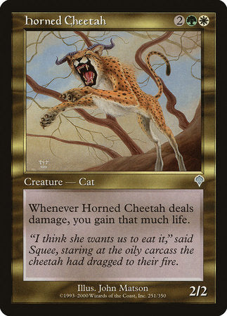 Horned Cheetah [Invasion] | Sanctuary Gaming