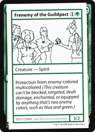 Frenemy of the Guildpact (2021 Edition) [Mystery Booster Playtest Cards] | Sanctuary Gaming