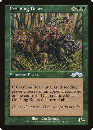 Crashing Boars [Exodus] | Sanctuary Gaming