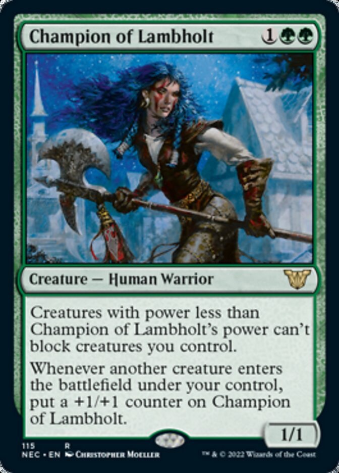 Champion of Lambholt [Kamigawa: Neon Dynasty Commander] | Sanctuary Gaming
