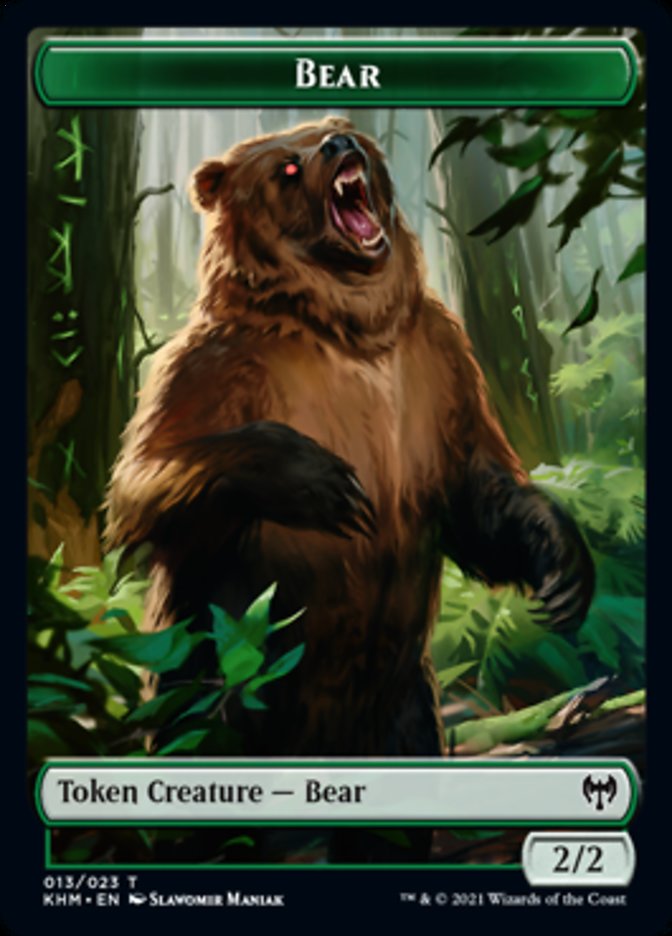Bear Token [Kaldheim] | Sanctuary Gaming