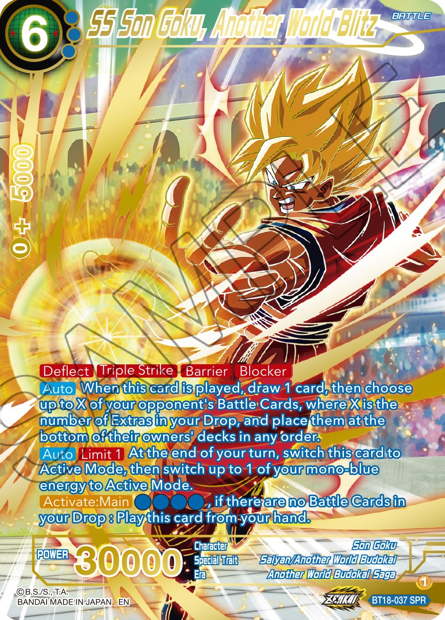 SS Son Goku, Another World Blitz (SPR) (BT18-037) [Dawn of the Z-Legends] | Sanctuary Gaming