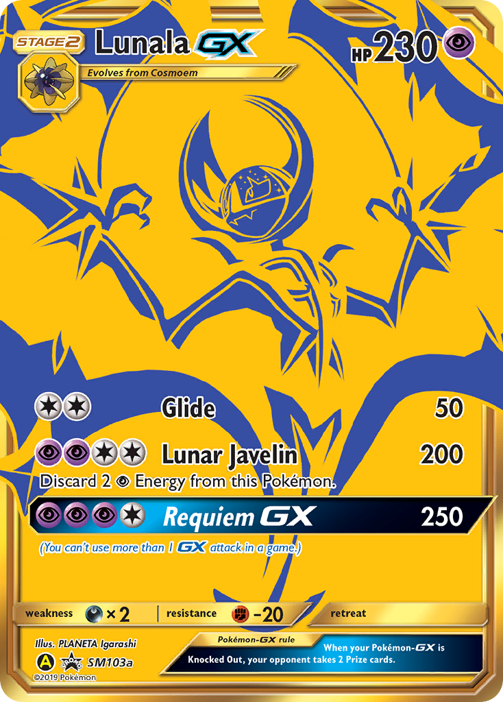 Lunala GX (SM103a) [Sun & Moon: Black Star Promos] | Sanctuary Gaming