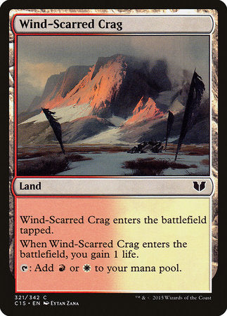 Wind-Scarred Crag [Commander 2015] | Sanctuary Gaming