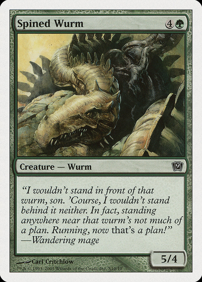 Spined Wurm [Ninth Edition] | Sanctuary Gaming