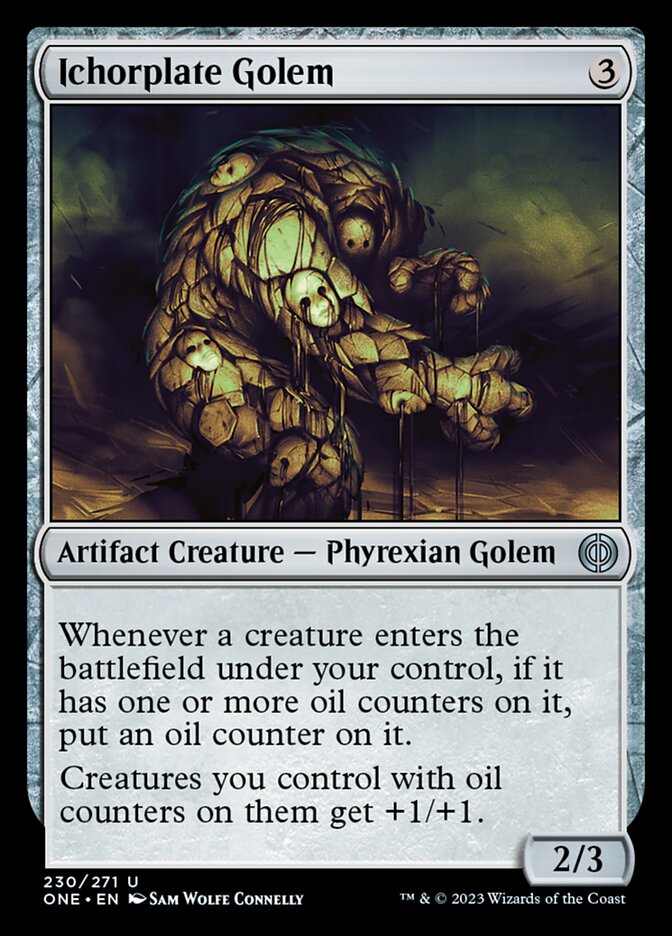 Ichorplate Golem [Phyrexia: All Will Be One] | Sanctuary Gaming
