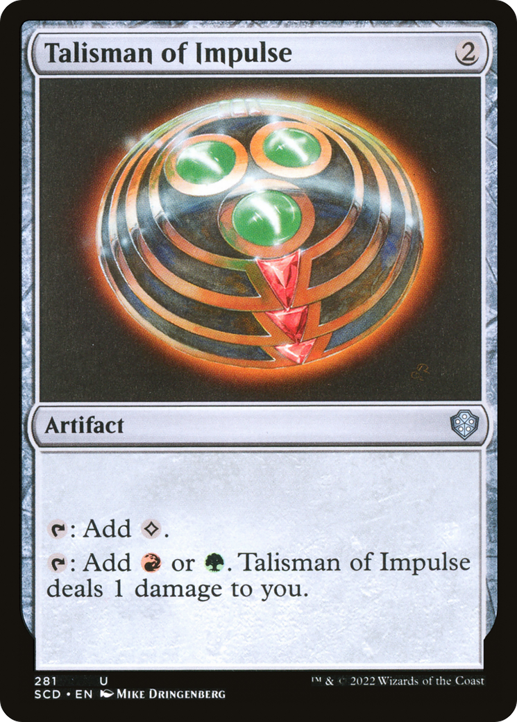 Talisman of Impulse [Starter Commander Decks] | Sanctuary Gaming