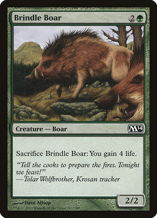 Brindle Boar [Magic 2014] | Sanctuary Gaming