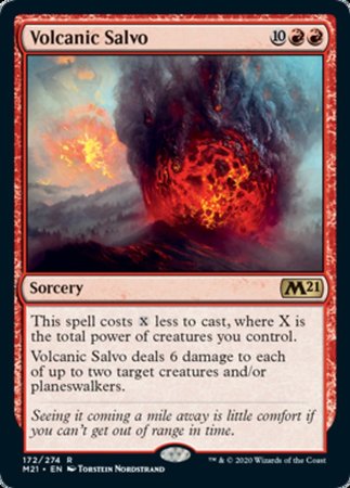 Volcanic Salvo [Core Set 2021] | Sanctuary Gaming