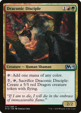 Draconic Disciple [Core Set 2019] | Sanctuary Gaming