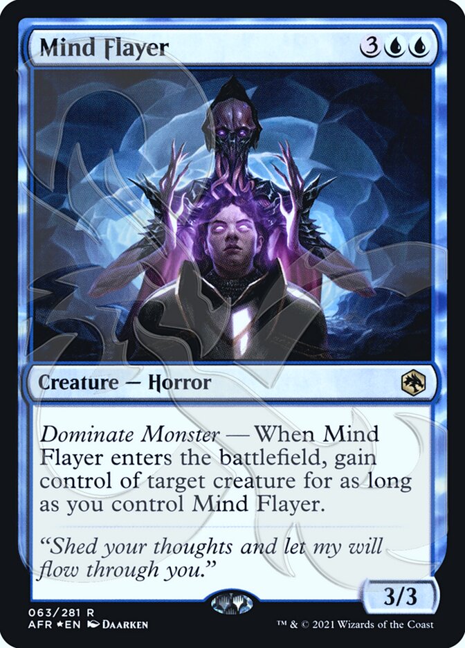 Mind Flayer (Ampersand Promo) [Dungeons & Dragons: Adventures in the Forgotten Realms Promos] | Sanctuary Gaming
