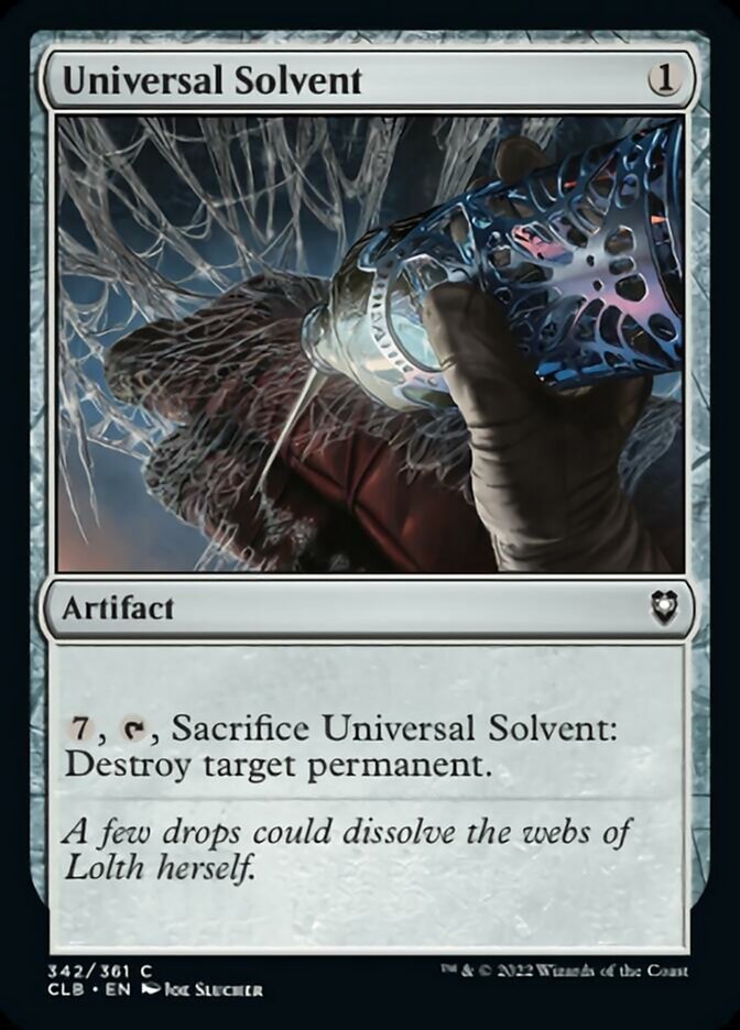 Universal Solvent [Commander Legends: Battle for Baldur's Gate] | Sanctuary Gaming