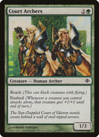 Court Archers [Shards of Alara] | Sanctuary Gaming