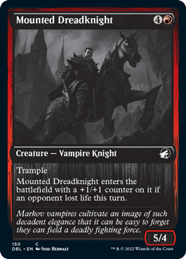 Mounted Dreadknight [Innistrad: Double Feature] | Sanctuary Gaming