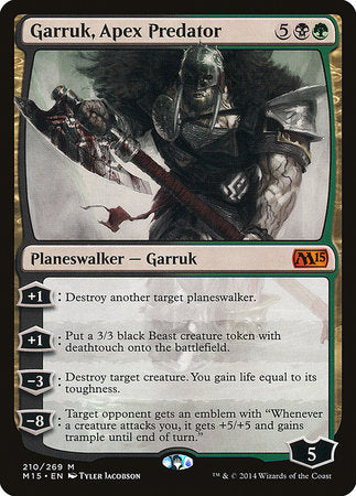 Garruk, Apex Predator [Magic 2015] | Sanctuary Gaming