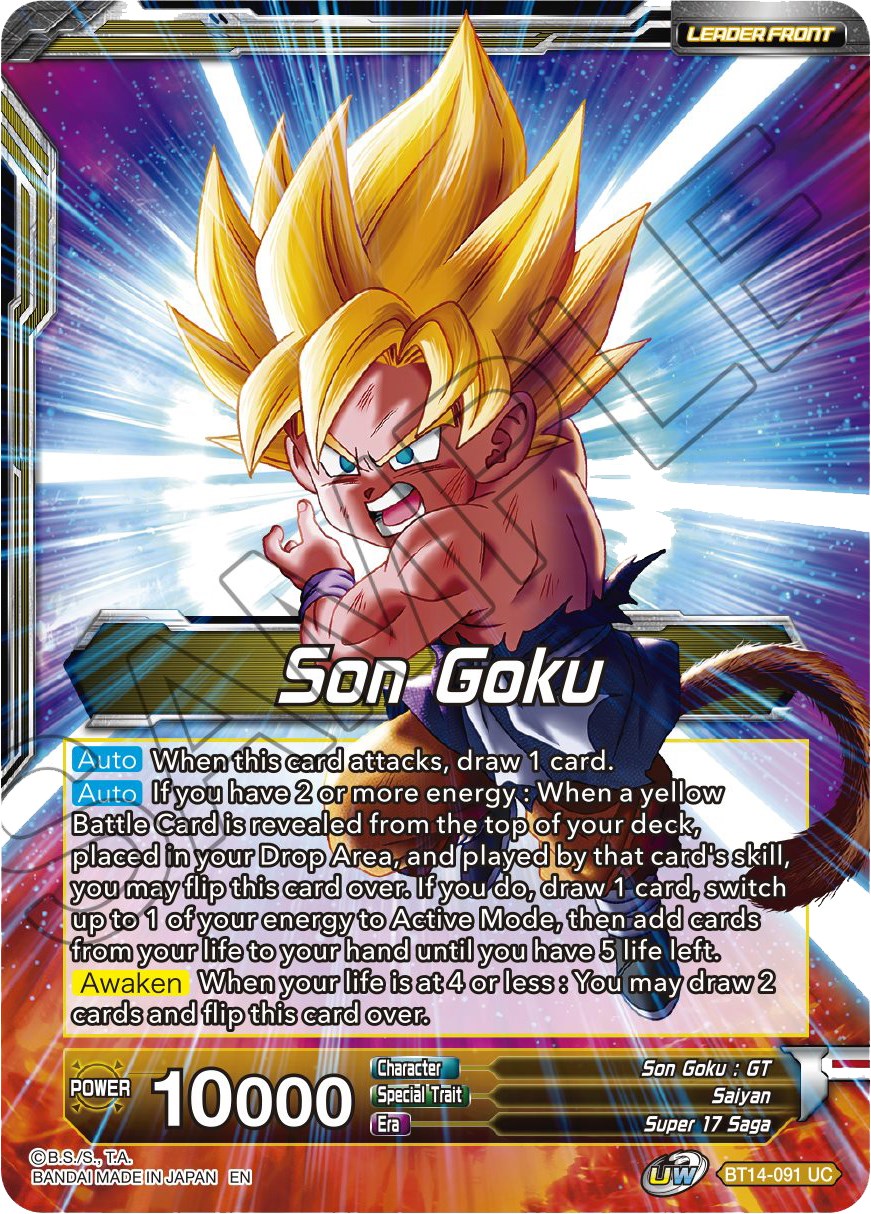 Son Goku // SS4 Son Goku, Returned from Hell (BT14-091) [Cross Spirits Prerelease Promos] | Sanctuary Gaming