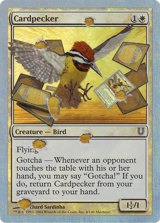 Cardpecker (Alternate Foil) [Unhinged] | Sanctuary Gaming