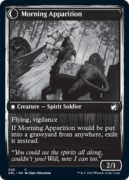 Mourning Patrol // Morning Apparition [Innistrad: Double Feature] | Sanctuary Gaming