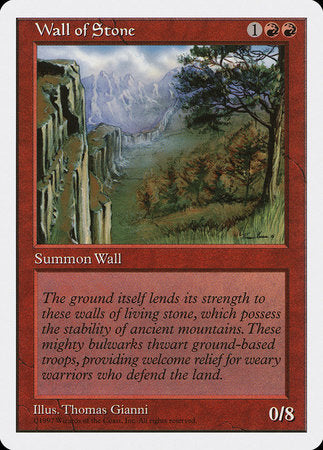 Wall of Stone [Fifth Edition] | Sanctuary Gaming