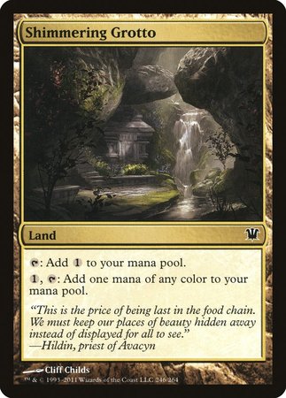 Shimmering Grotto [Innistrad] | Sanctuary Gaming