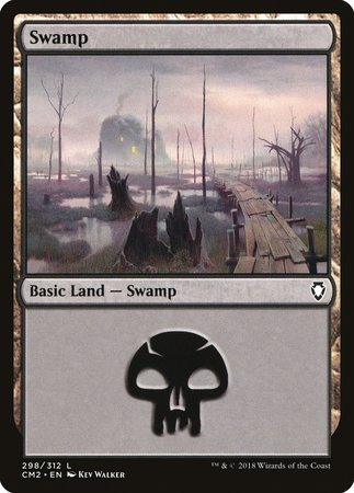 Swamp (298) [Commander Anthology Volume II] | Sanctuary Gaming