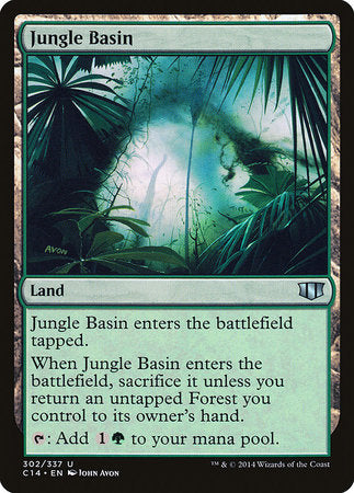 Jungle Basin [Commander 2014] | Sanctuary Gaming