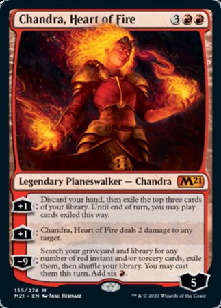 Chandra, Heart of Fire [Core Set 2021] | Sanctuary Gaming