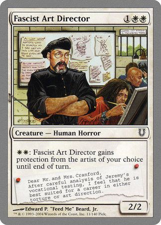 Fascist Art Director [Unhinged] | Sanctuary Gaming