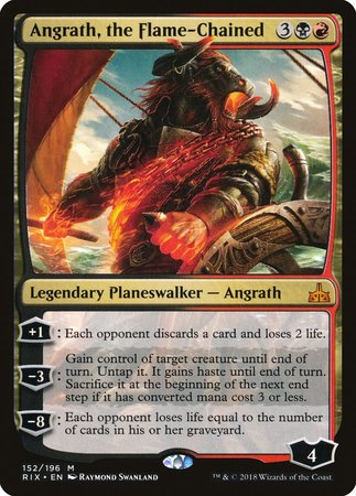Angrath, the Flame-Chained [Rivals of Ixalan] | Sanctuary Gaming