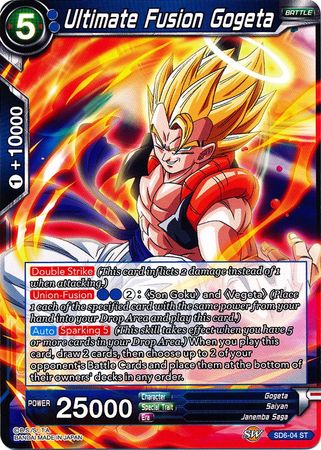 Ultimate Fusion Gogeta (Starter Deck - Resurrected Fusion) (SD6-04) [Miraculous Revival] | Sanctuary Gaming