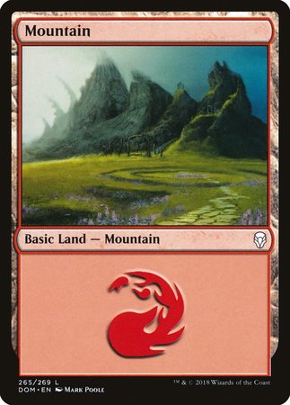 Mountain (265) [Dominaria] | Sanctuary Gaming