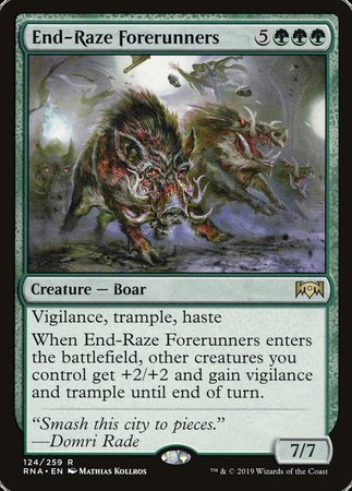 End-Raze Forerunners [Ravnica Allegiance] | Sanctuary Gaming