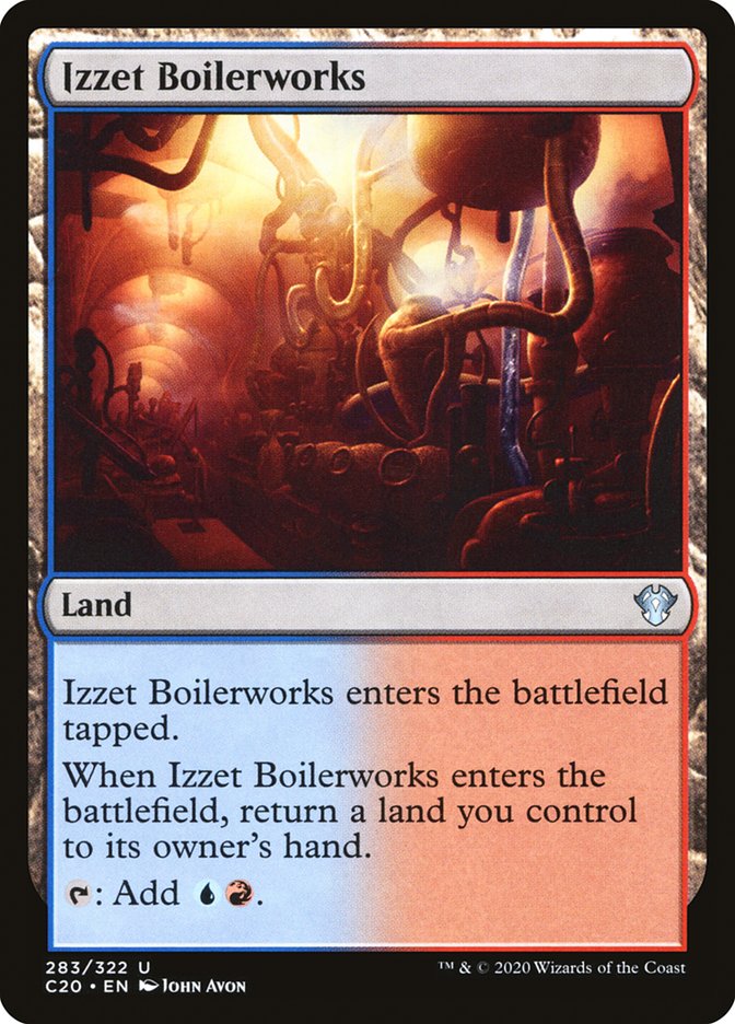 Izzet Boilerworks [Commander 2020] | Sanctuary Gaming