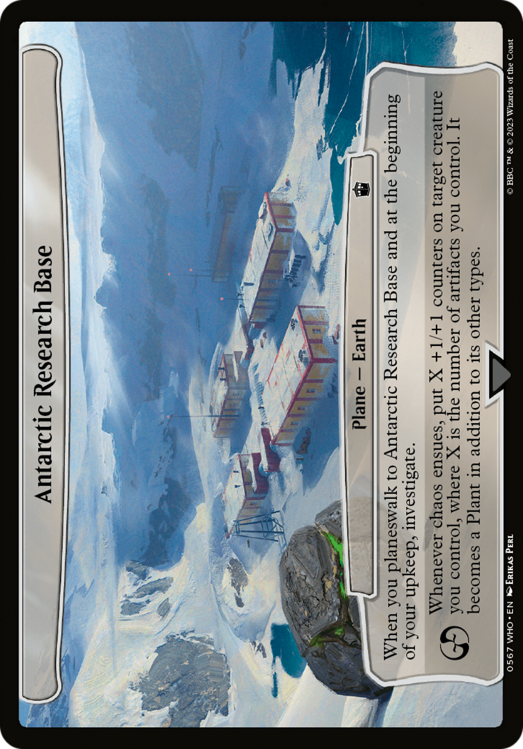 Antarctic Research Base [Planechase] | Sanctuary Gaming