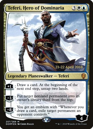 Teferi, Hero of Dominaria [Dominaria Promos] | Sanctuary Gaming
