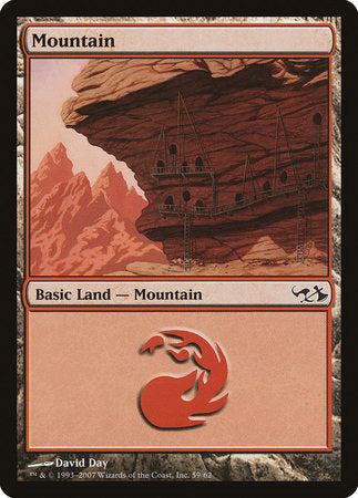 Mountain (59) [Duel Decks: Elves vs. Goblins] | Sanctuary Gaming