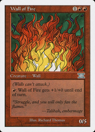 Wall of Fire [Classic Sixth Edition] | Sanctuary Gaming