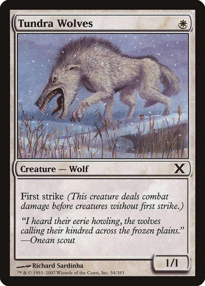 Tundra Wolves [Tenth Edition] | Sanctuary Gaming