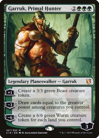 Garruk, Primal Hunter [Commander 2019] | Sanctuary Gaming