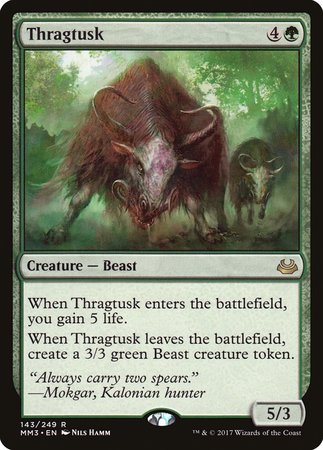 Thragtusk [Modern Masters 2017] | Sanctuary Gaming