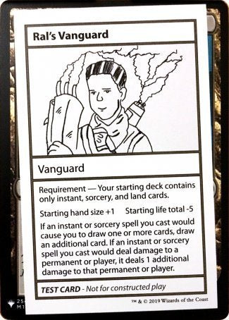 Ral's Vanguard (2021 Edition) [Mystery Booster Playtest Cards] | Sanctuary Gaming