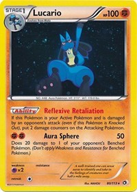 Lucario (80/113) (Cosmos Holo) [Black & White: Legendary Treasures] | Sanctuary Gaming