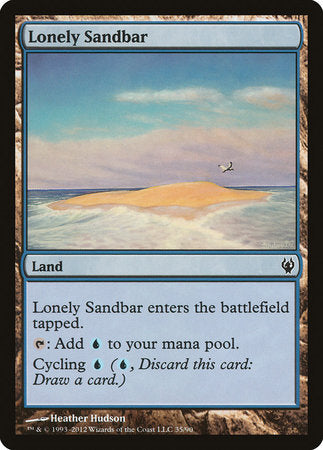 Lonely Sandbar [Duel Decks: Izzet vs. Golgari] | Sanctuary Gaming