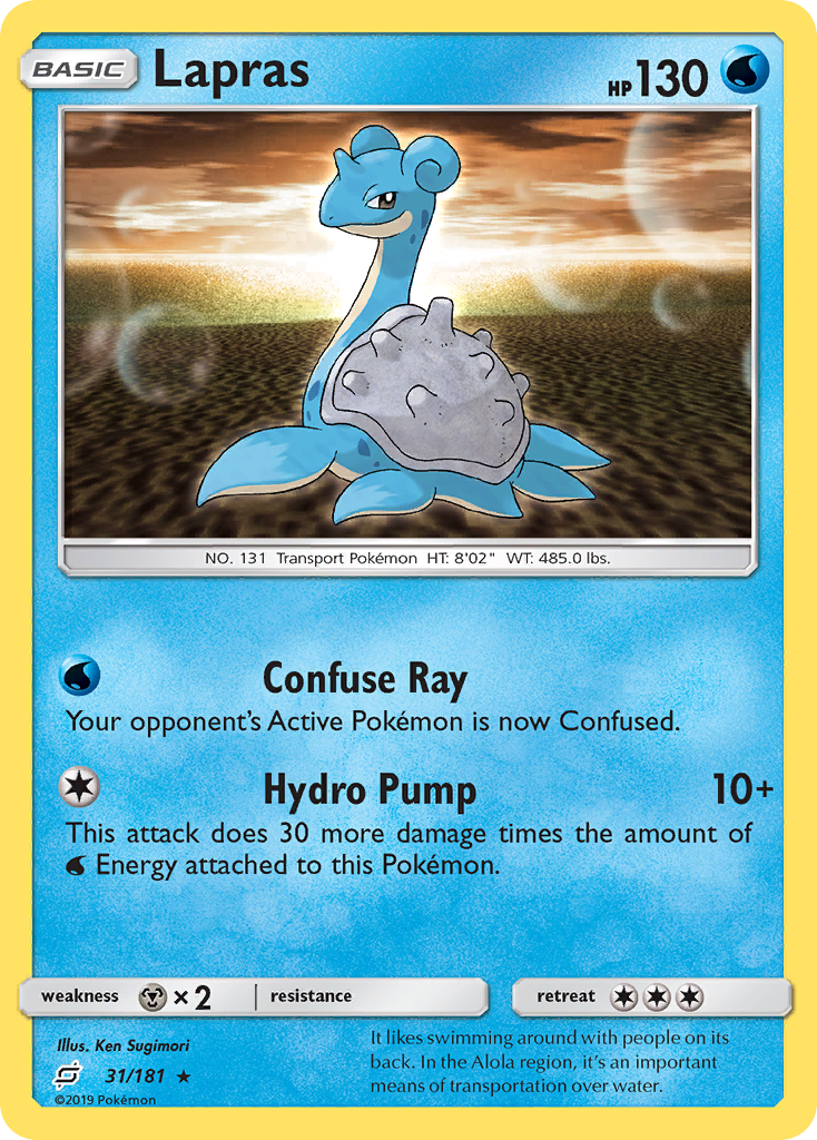 Lapras (31/181) [Sun & Moon: Team Up] | Sanctuary Gaming