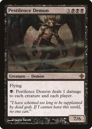 Pestilence Demon [Rise of the Eldrazi] | Sanctuary Gaming