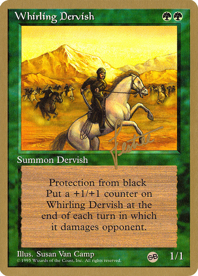 Whirling Dervish (Bertrand Lestree) (SB) [Pro Tour Collector Set] | Sanctuary Gaming