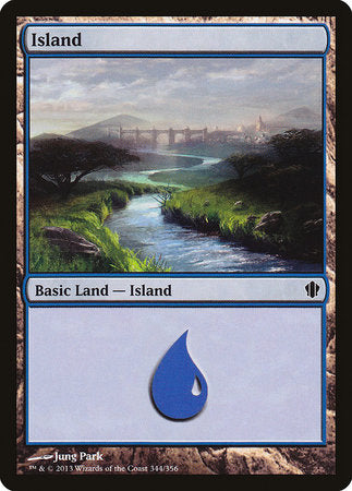 Island (344) [Commander 2013] | Sanctuary Gaming