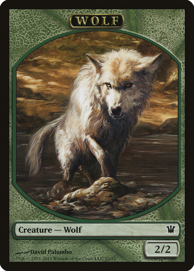 Wolf (12/12) [Innistrad Tokens] | Sanctuary Gaming