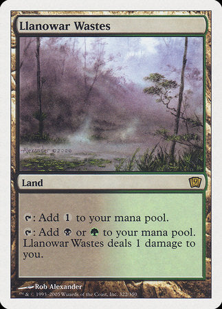 Llanowar Wastes [Ninth Edition] | Sanctuary Gaming